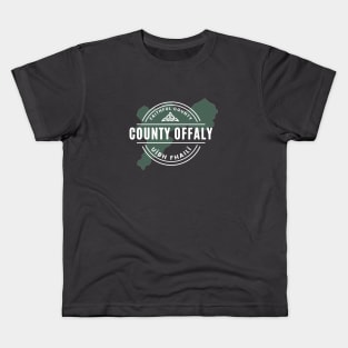 County Offaly Map Kids T-Shirt